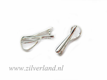 1 Stuk Sterling Zilveren Hangerklem