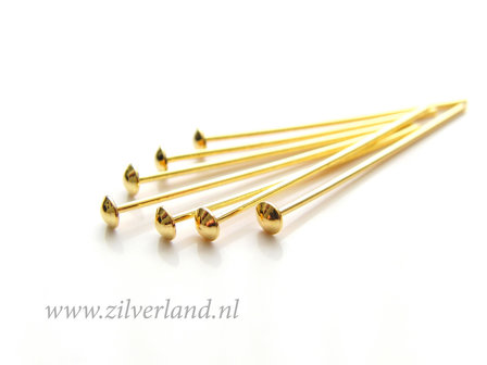 Zilveren Nietstiften Verguld, Vermeil