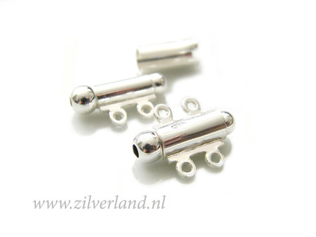 Sterling Zilveren Slot- 2-Rij