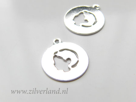 1 Stuk Sterling Zilveren Hanger- Jongen