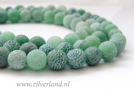 10mm Vuuragaat Edelstenen Kralen- Mat