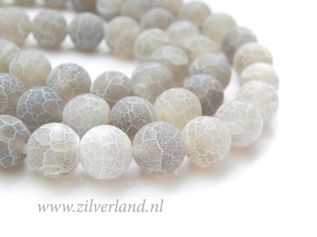 10mm Vuuragaat Edelstenen Kralen- Mat