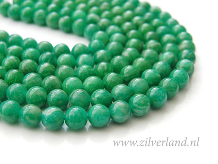 6mm Russische Amazoniet Edelstenen Kralen