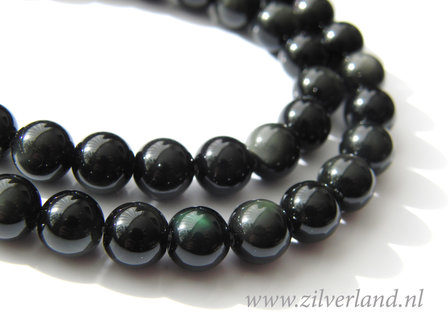 8mm Regenboog Obsidiaan Kralen