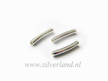10 Stuks 10mm Sterling Zilveren Buiskralen