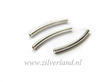 10 Stuks 20mm Sterling Zilveren Buiskralen