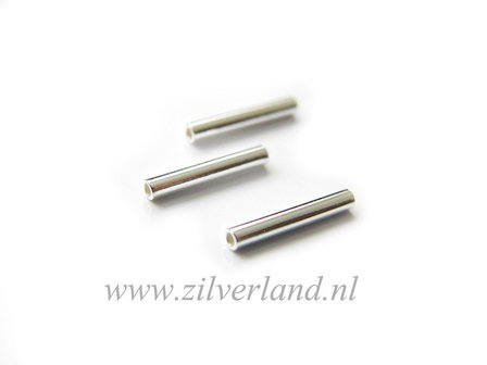 10 Stuks 10mm Sterling Zilveren Buiskralen
