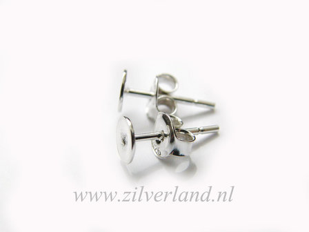 Sterling Zilveren Oorstekers 5mm