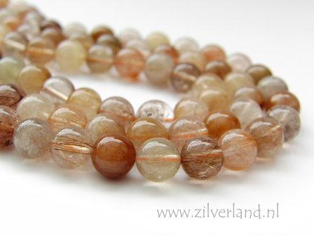 8mm Rutielkwarts Edelstenen Kralen