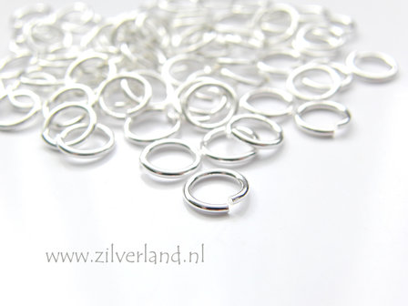 10 Stuks 1,0x7,0mm Sterling Zilveren Montageringen