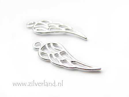 1 Stuk Sterling Zilveren Hanger- Engel Vleugel