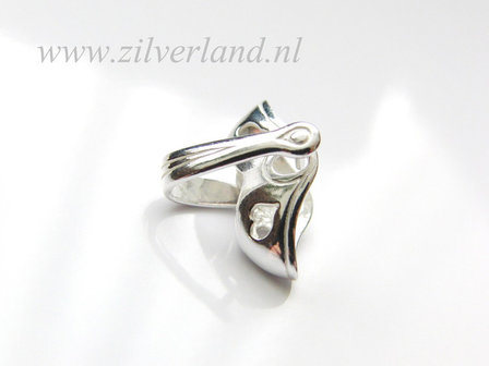 Sterling Zilveren Hangerklem voor Swarovski Hart