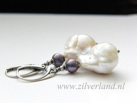 Oorbellen met Zoetwaterparels