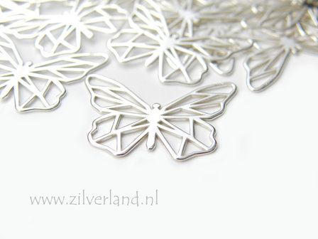 Sterling Zilveren Hanger/Chandelier- Vlinder