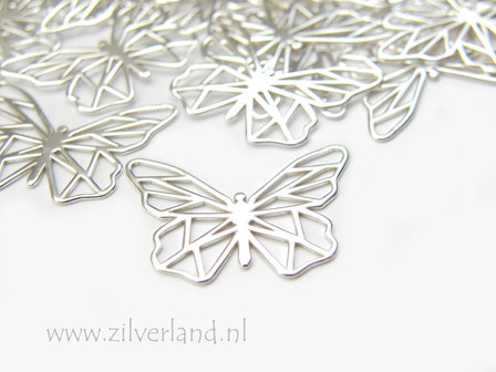 Sterling Zilveren Hanger/Chandelier- Vlinder