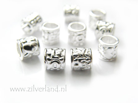 1 Stuk Sterling Zilveren Spacer- Love