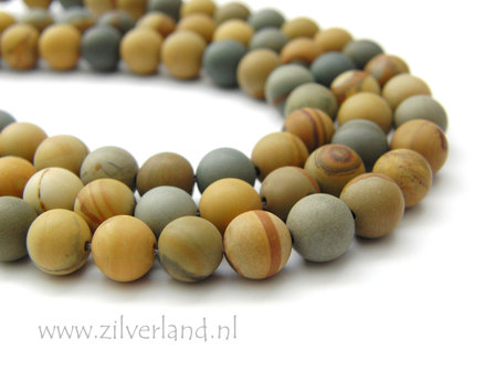 10mm Amerikaanse Landschap Jaspis Edelsteen Kralen- Mat