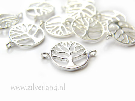 Sterling Zilveren Hanger/Connector- Levensboom