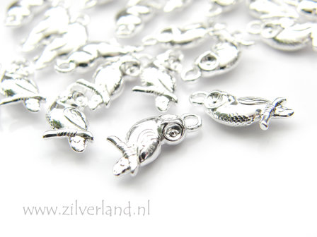 1 Stuk Sterling Zilveren Hanger- Uil