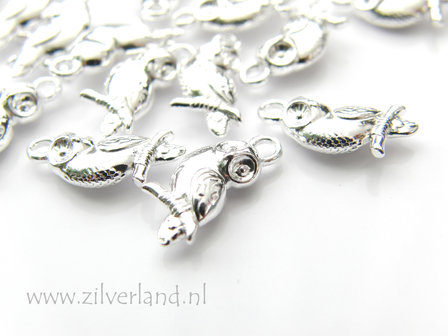 1 Stuk Sterling Zilveren Hanger- Uil