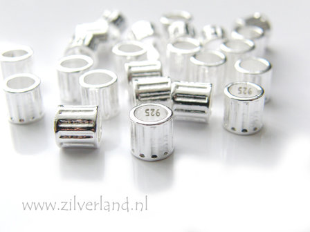 1 Stuk Sterling Zilveren Spacer