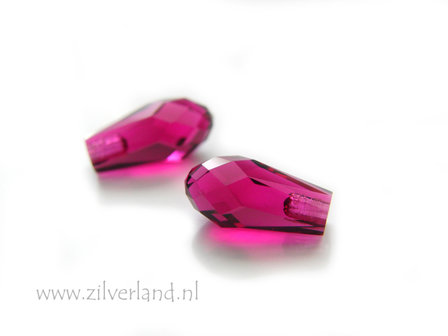 Swarovski Pure Drop Kristal &quot;Ruby&quot;