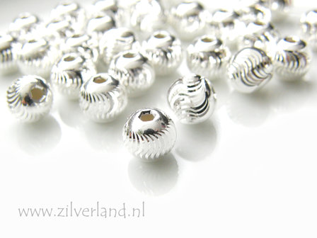 10 Stuks 8mm Sterling Zilveren Kralen