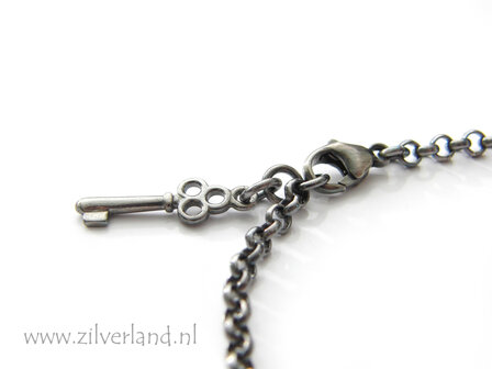 Handgemaakte Edelstenen Armband met Kyaniet