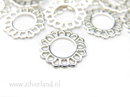 12mm Sterling Zilveren Hanger/Connector