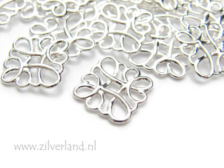 Sterling Zilveren Filigrain Hanger/Connector