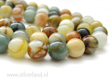 10mm Flower Jade Edelsteen Kralen