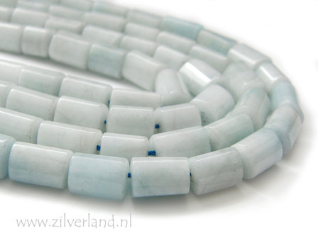 14x10mm Aquamarijn Edelsteen Kralen