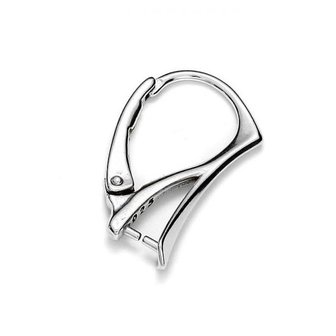 Sterling Zilveren Oorbelhaken met Klem