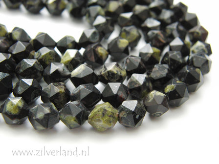 8mm Jaspis Edelstenen Kralen- Facet