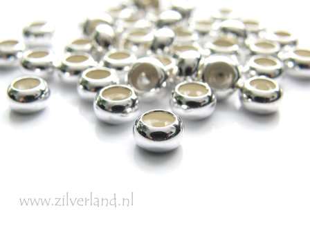 Sterling Zilveren Stopper met Siliconen Binnenring