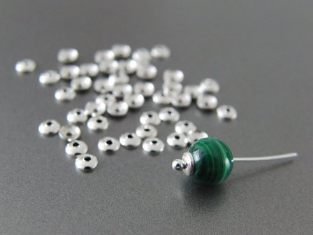 10 Stuks Kralenkapjes 3mm