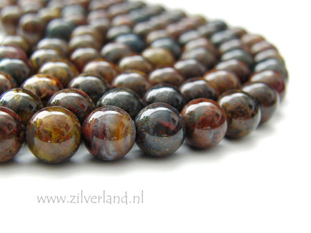 8mm Pietersiet Edelstenen Kralen