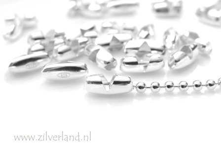 Sterling Zilveren Sluiting voor Balletjesketting