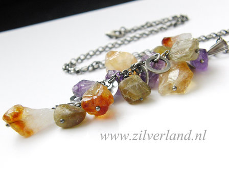 Hanger met Ruwe Edelstenen