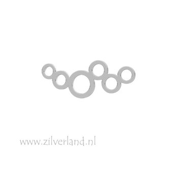 Sterling Zilveren Hanger/Connector- Cirkels