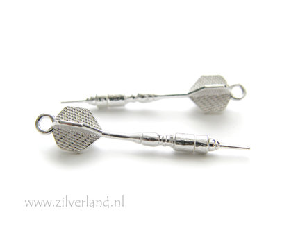 Sterling Zilveren Hanger- Dartpijl