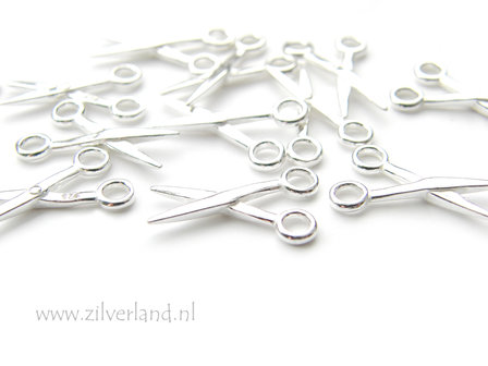 1 Stuk Sterling Zilveren Bedel- Schaar