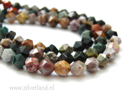 6mm Oceaan Agaat Edelstenen Kralen