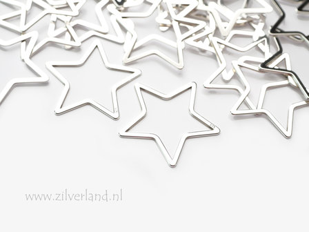 Sterling Zilveren Hanger/Connector- Ster