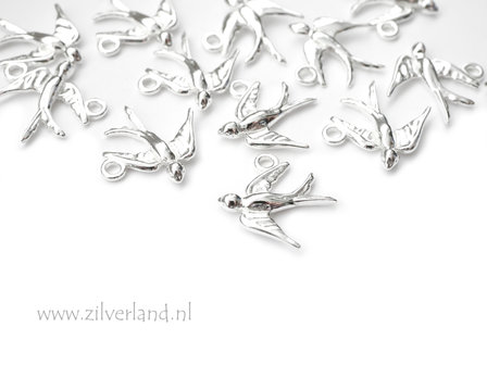 Sterling Zilveren Hanger- Zwaluw