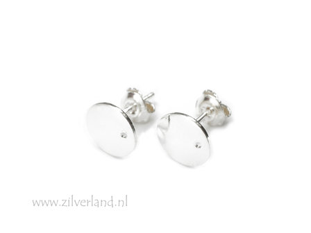 9mm Sterling Zilveren Oorstekers