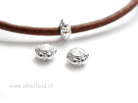 7mm Sterling Zilveren Kraal/Spacer