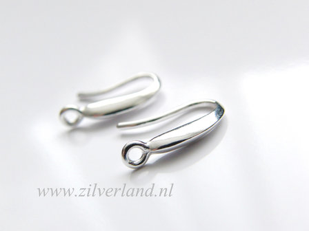zilveren oorhaakjes