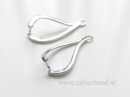 2 Stuks Sterling Zilveren Hangerklem