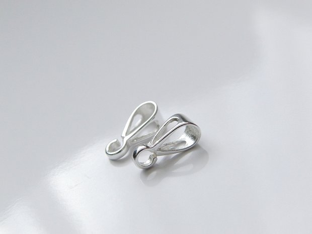 1 Stuk Sterling Zilveren Hangeroog